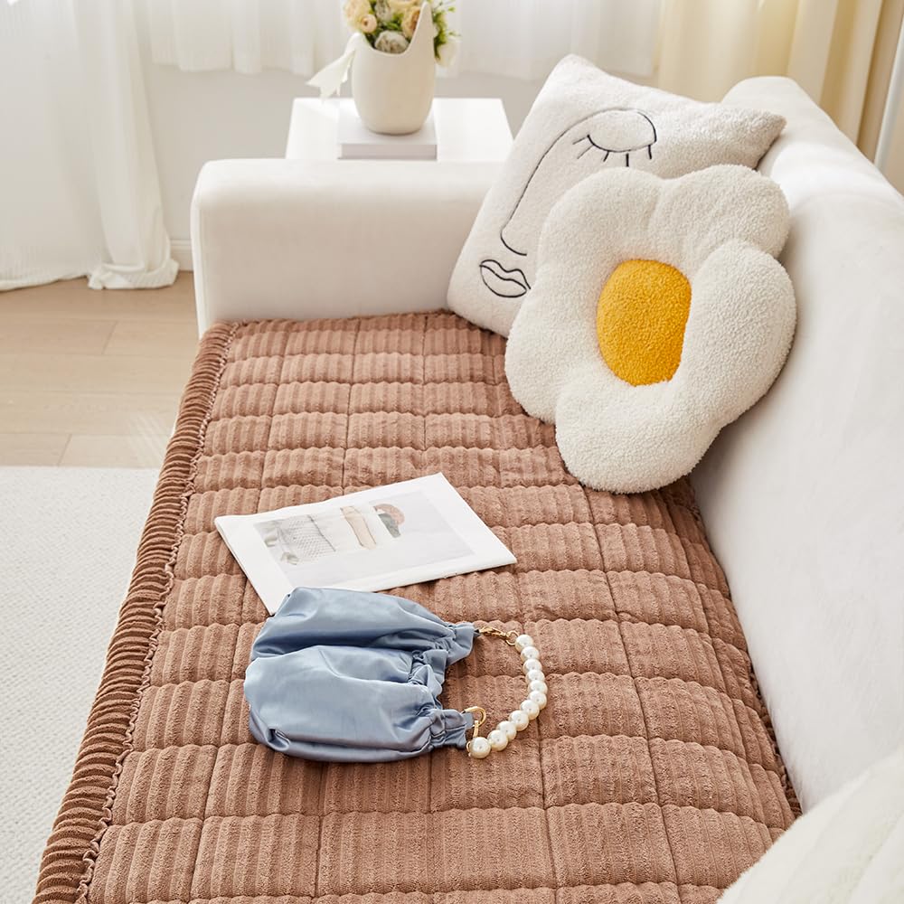 Amazon.com: Awjcsv Couch Cover for Dogs Washable, Fuzzy Pet Couch